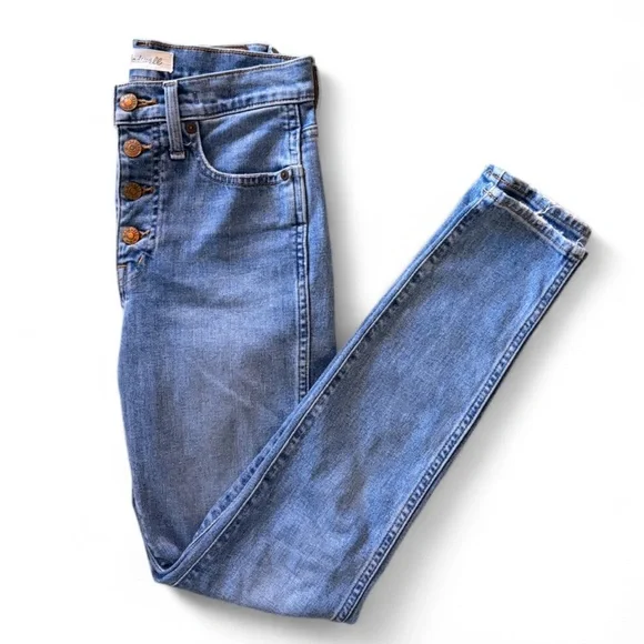 Madewell 10” High Rise Skinny Jeans - Picture 2 of 6